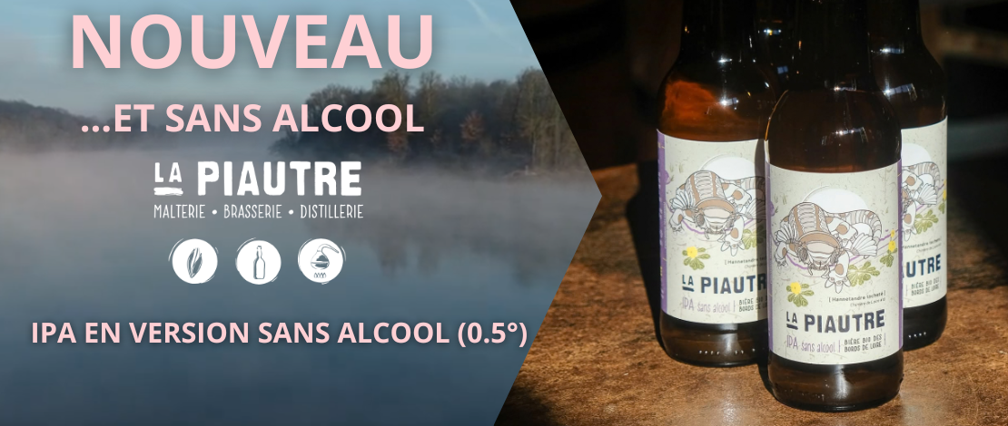 NOUVEAU, la Piautre IPA sans alcool